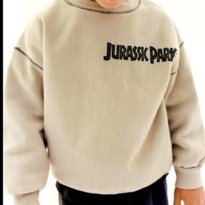 ZARA Jurassic Park sweatshirt